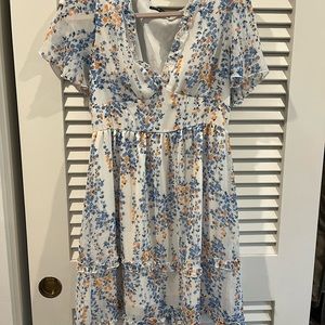 Floral summer dress